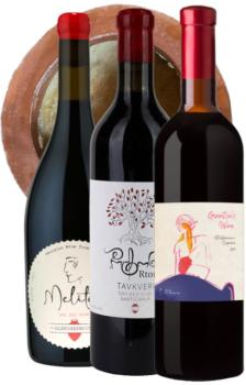 Weinpaket Qvevri Rotwein Trilogie