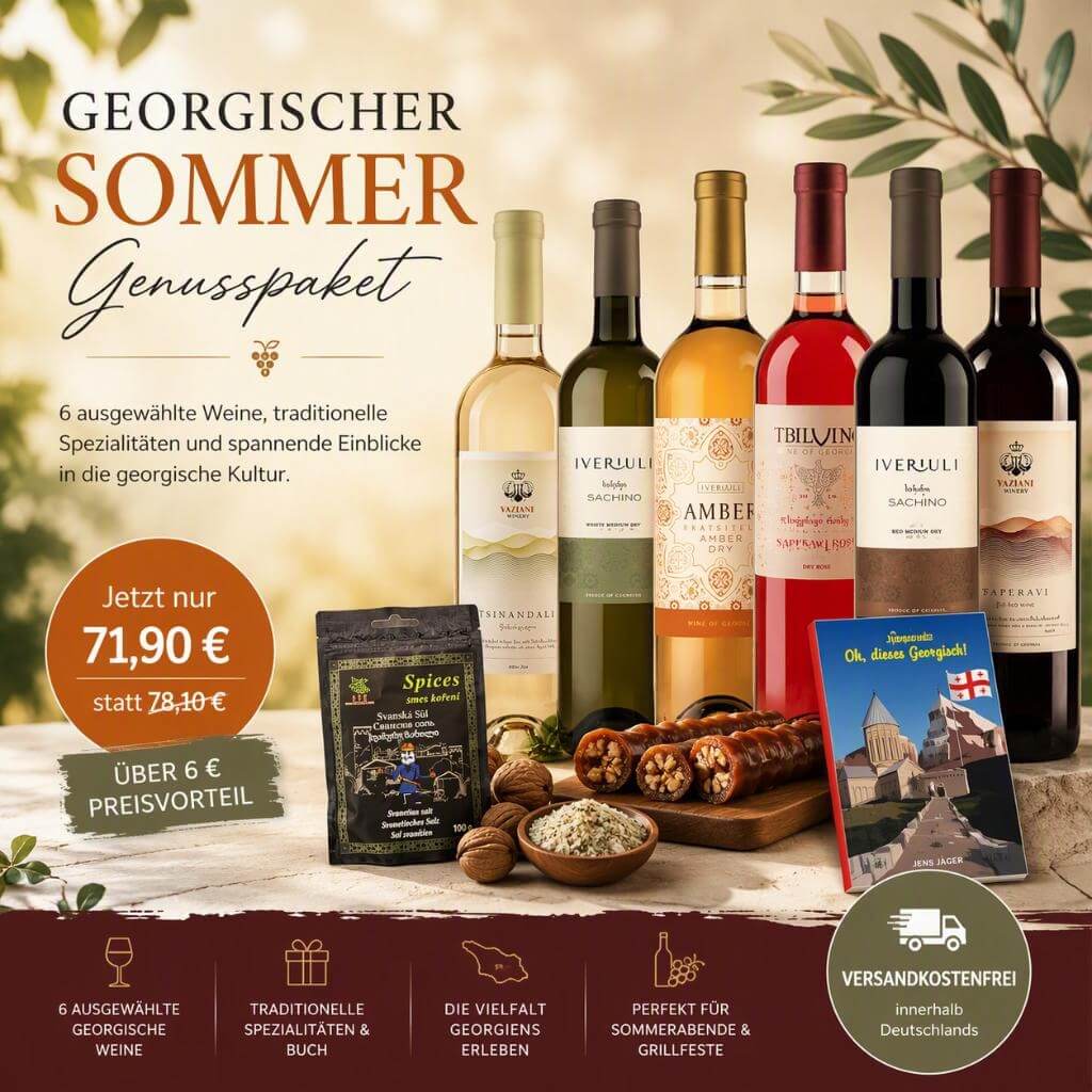 Bild und Link zum Weinpaket Georgischer Sommer